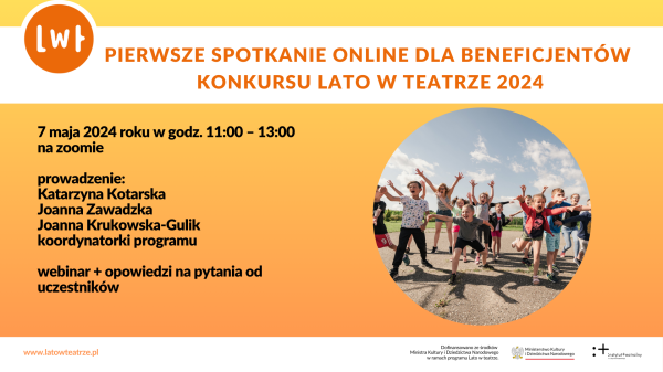 Nagranie webinaru dla beneficjentów z 7 maja 